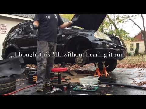 1999 Mercedes Benz ML430 Starter Replacement Upper Control Arm Inspection & Bonus Footage