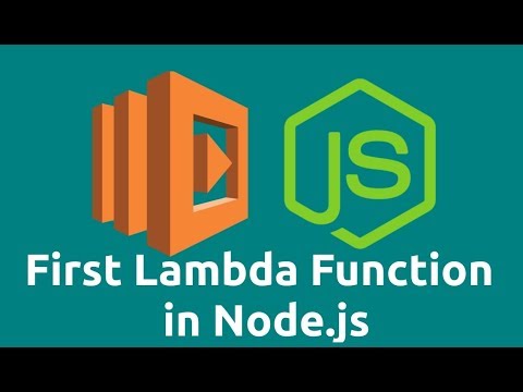 First Lambda Function In Node Js Getting Started With Aws Lambda Part 2