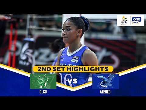 DLSU vs. ATENEO | SET 2 HIGHLIGHTS | UAAP SEASON 88 WOMEN’S VOLLEYBALL ROUND 1 | MAR. 1, 2026