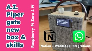 Download the video "Raspberry Pi AI - Piper gets a new box and skills. Notion and WhatsApp integrations"