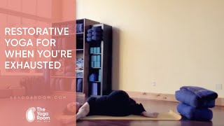 Restorative Yoga For When You're Exhausted