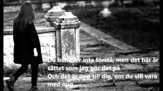 Om du vill vara med mig - Melissa Horn Lyrics