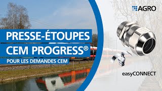 Presse-étoupes Progress® CEM easyCONNECT laiton