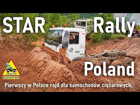 STAR Rally Poland 2024. Pierwszy w Polsce rajd  dla samochodów ciężarowych.