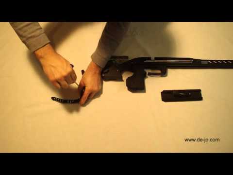 Anleitung KK Aluminiumgewehrschaft DE-JO