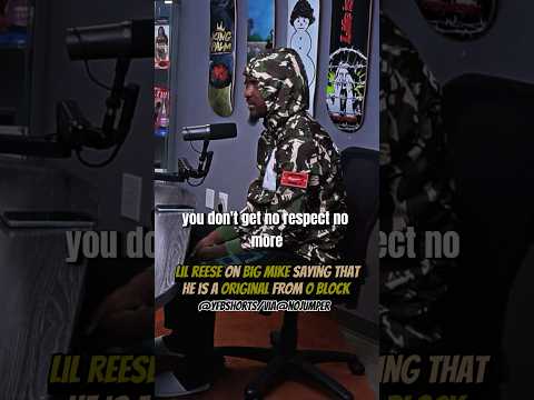 Lil Reese On Big Mike Saying He Is A Original From O Block 👀 @NoJumper #lilreese #bigmike