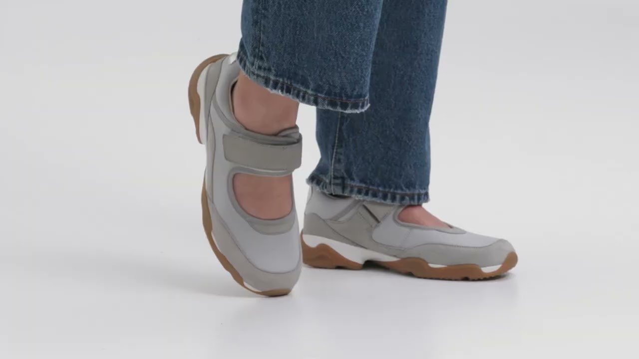 Watch Vionic Walk Slim Giselle Women's Comfortable Orthotic Arch Support Mary Jane Walking Shoes video