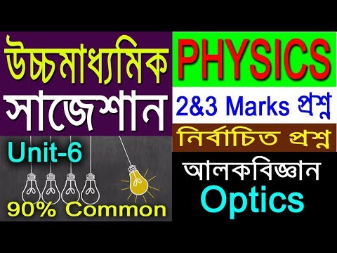 Physics suggestion-2020(HS)WBCHSE | আলকবিজ্ঞান | ষষ্ঠ অধ্যায় | 2&3 Marks Video