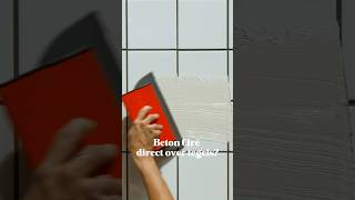 Beton Ciré op tegels aanbrengen - Betonsfeer