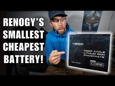12v MINI Battery: Renogy’s Cheapest 100ah LiFePO4!