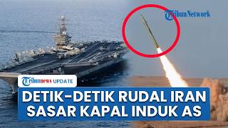 Detik-detik Rudal Jelajah Iran Diluncurkan, Melesat Targetkan Kapal Induk AS USS Abraham Lincoln