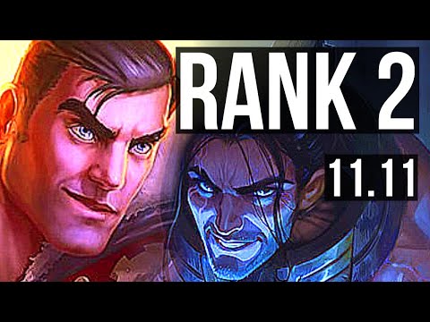 JAYCE vs SYLAS (TOP) | Rank 2, Rank 1 Jayce, 6/1/2 | KR Challenger | v11.11