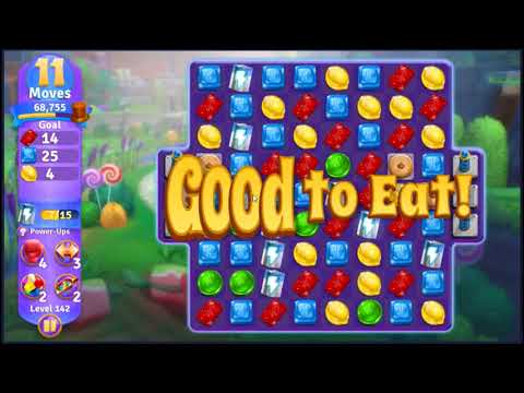 Willy Wonkas Sweet Adventure Level 142 - NO BOOSTERS 🍫 | SKILLGAMING ✔️