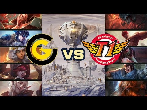2019 롤드컵 CG vs SKT T1 . LoL World Championship