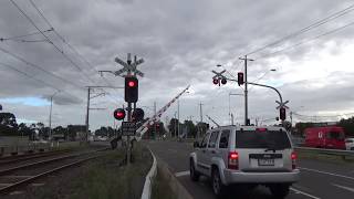 High St Level Crossing, Reservior, With Mechanical Bells (Before & After Upgrade)