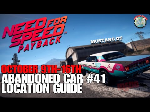 Need for Speed™ Payback Abandoned Car Location Guide #41