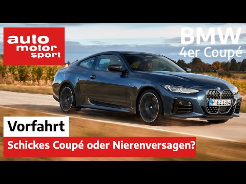 BMW 4er Coupé (G22):  Schickes Coupé oder Nierenversagen? – Vorfahrt (Review) |auto motor und sport