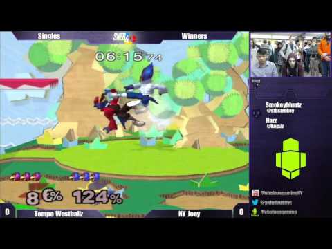 Super Nebulous 4 - Tempo Westballz (Falco, Fox) vs NY Joey (Falco)