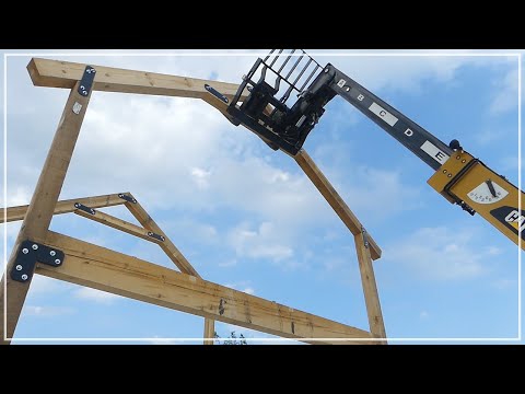 Building my Dream POST & BEAM BARN - Part 1