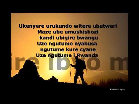 JEAN Baptiste byumvuhore - Muce iteka mu Rwanda (lyrics) - Album VI de 1997