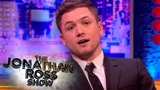 Rocketman Taron Egerton Gives Jonathan Some Much Needed Welsh Lessons - The Jonathan Ross Show