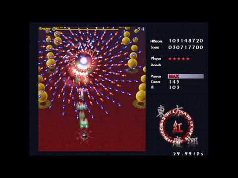 Touhou 6: Embodiment of Scarlet Devil - Normal 1CC (Marisa A) 4K