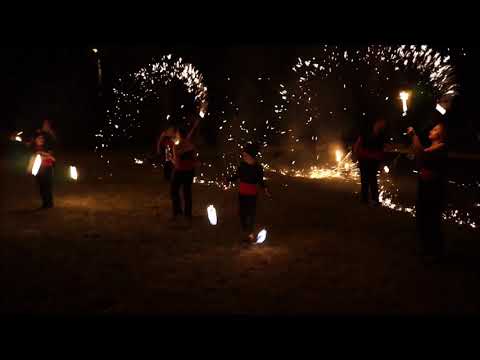 FINAŁ - kije piro, wata iskra, poi