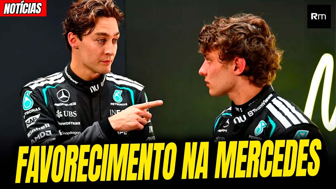 RUSSELL SOBRE FAVORECIMENTO NA MERCEDES / AUDI / STOCK CAR / UPGRADES ASTON / TESTES / MOTOGP/ PATO