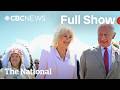 CBC News The National King Charles Arrives In Canada