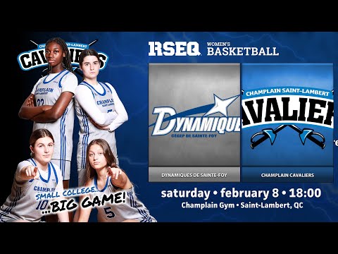 RSEQ Basketball féminin 🏀 Sainte-Foy @ Ch.-St-Lambert [2025-02-08]