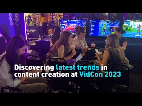 Discovering latest trends in content creation at VidCon 2023