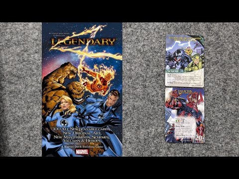 WHAT'S NEW Legendary Fantastic Four and PLAYTHROUGH (Fantastic Four 1 of 2: Galactus Mastermind)