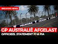 OFFICIEEL: GRAND PRIX  van AUSTRALIË gaat NIET DOOR | GPFANS Breaking #1