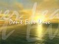 Jermaine Stewart Don't Ever Leave Me Fan Made ...