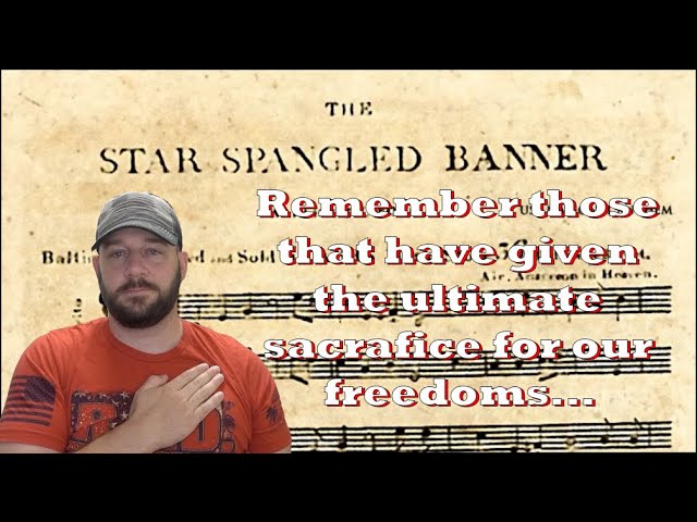 In honor of Memorial Day, I react to "The Star Spangled Banner Like You've Never Heard it Before"