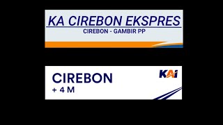 Download lagu Announcer Voice KA Cirebon Ekspres Tiba Di Tujuan Akhir Stasiun Cirebon mp3