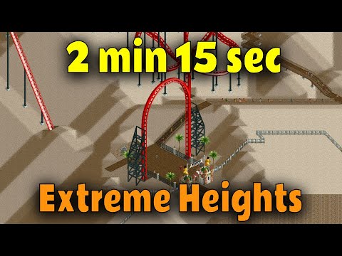 Beating Extreme Heights in 2m 15s - OpenRCT2 speedrun