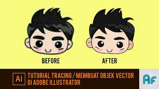 Tutorial Adobe Illustrator - Cara Tracing atau Membuat Objek di Ai