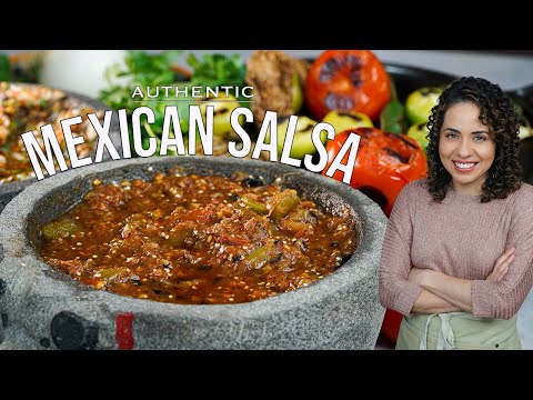 AUTHENTIC Red Mexican SALSA Recipe | Villa Cocina