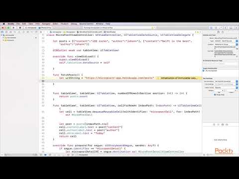 Full Stack Swift Development Using URLSession | packtpub com