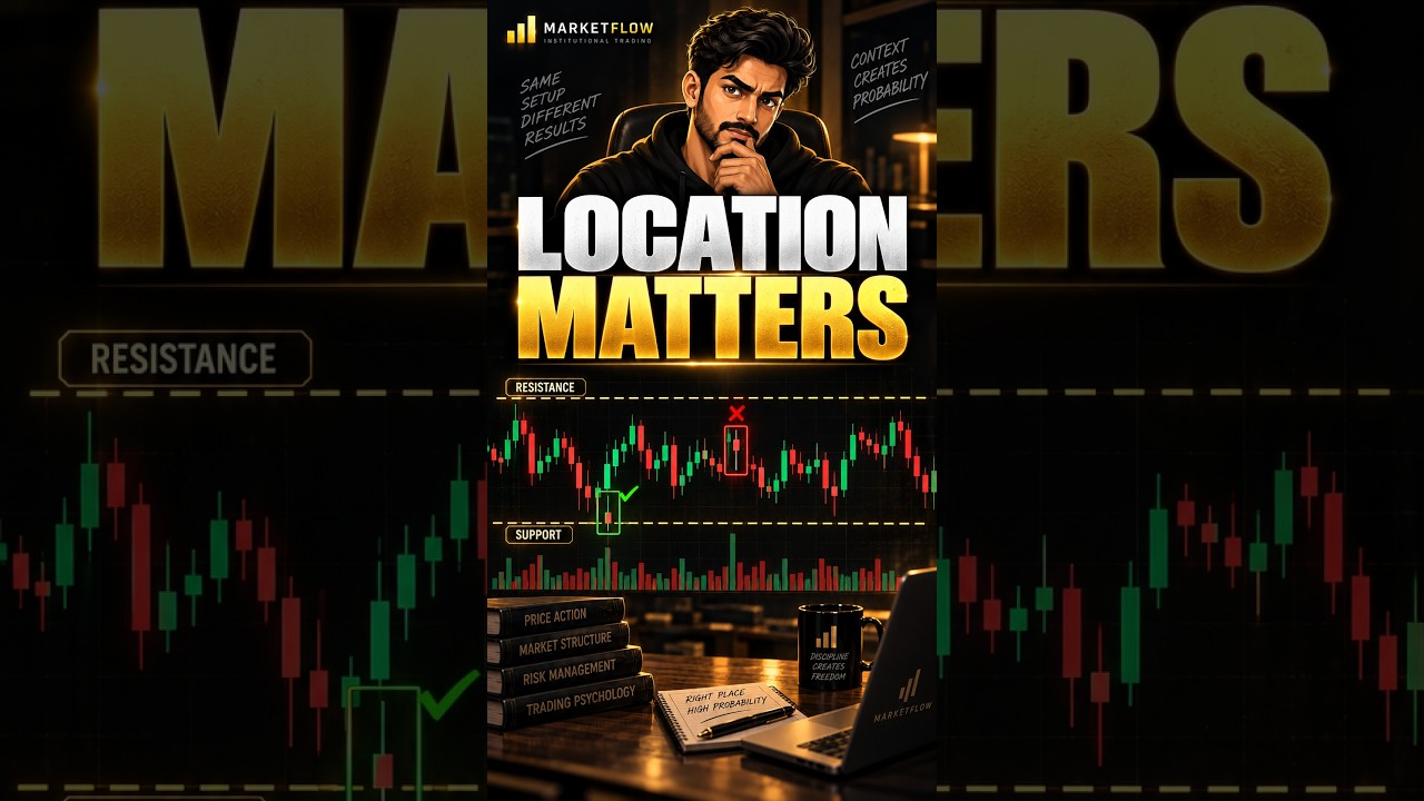 Same VSA Signal, Different Value: Why Location Matters 🎯 #shorts #ForexUrdu #MarketFlow