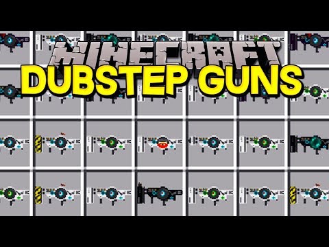 Minecraft DUBSTEP WEAPONS MOD! | WEAPONS THAT PLAY MUSIC, INSANE POWERS, & MORE! | Modded Mini-Game