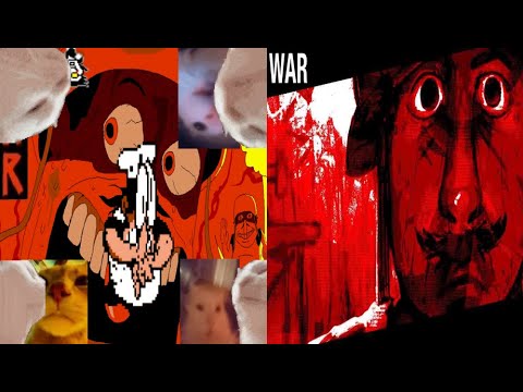 Pizza Tower OST - Thousand March but With The Timer+(OVERDRIVE MIX)+war sounds+siren