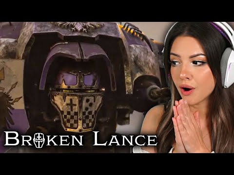 REACTING to Warhammer 40,000 Broken Lance Trailer