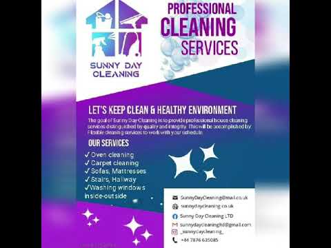 Sunny Day Cleaning LIMITED video.