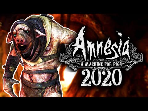 HE CHASED ME OVER THE EDGE! | Amnesia: A Machine For Pigs - Part 2