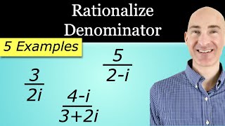 Rationalize the Denominator with Imaginary and Complex Numbers