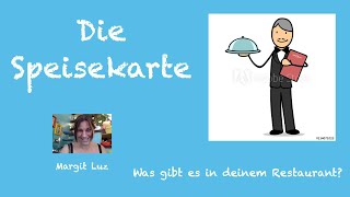 DEUTSCH: Die Speisekarte...
