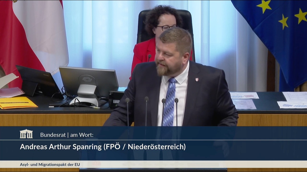 Andreas Arthur Spanring - Ausländergesetze (EU-Asylpakt)  - 3.6.2026