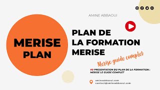 #MERISE : Plan de formation | Darija